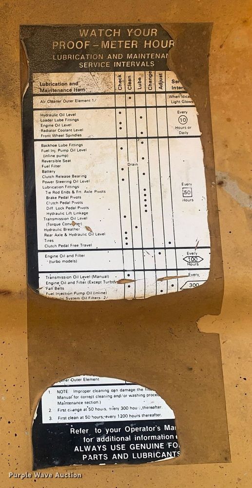 image for item LH9640 Ford 545A  tractor