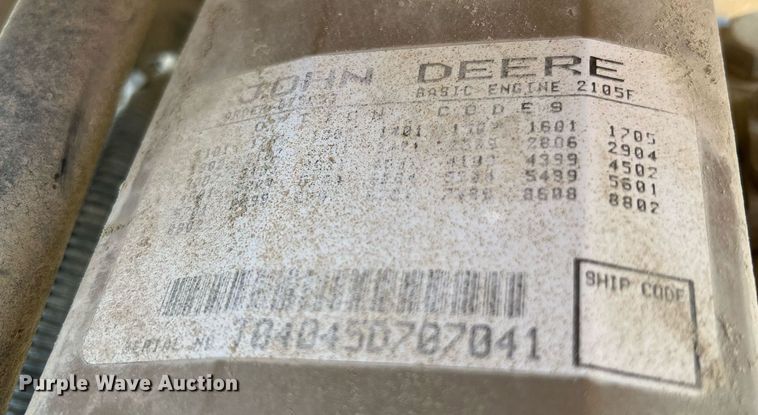 image for item LI9777 Ch&e 2976T  irrigation pump