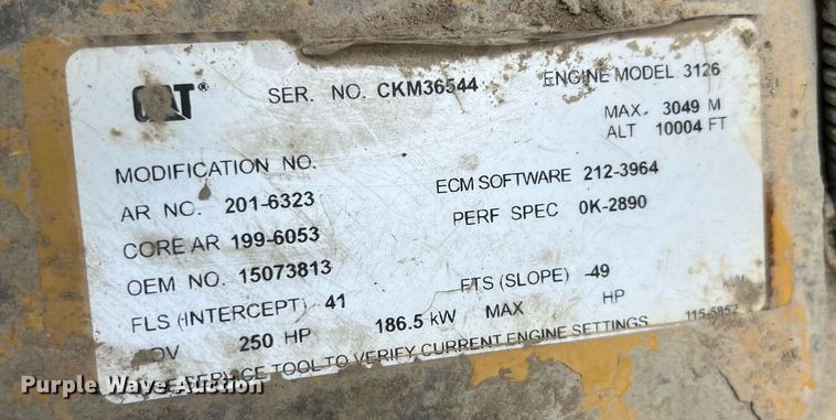 image for item LI9782 2002 Chevrolet C8500  dump truck