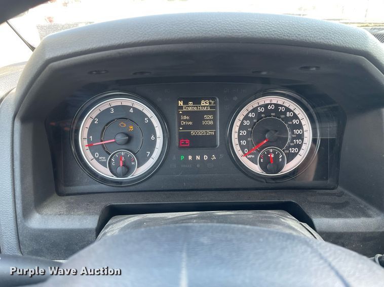 image for item LJ9601 2018 Dodge Ram 5500HD  truck cab and chassis