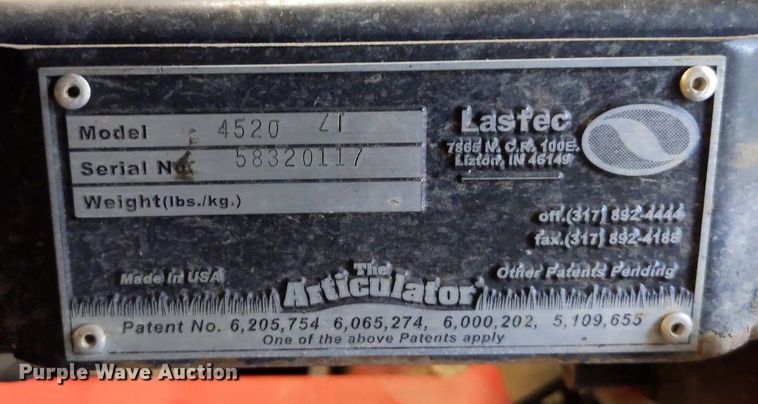 image for item LL9219 Lastec 4520 ZT  ZTR lawn mower