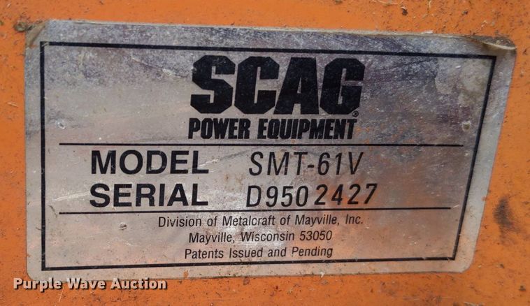 image for item LL9221 Scag Turf Tiger  ZTR lawn mower