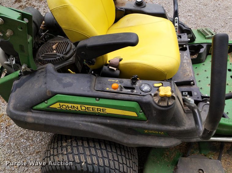 image for item LL9222 2017 John Deere Z955M EFI  ZTR lawn mower