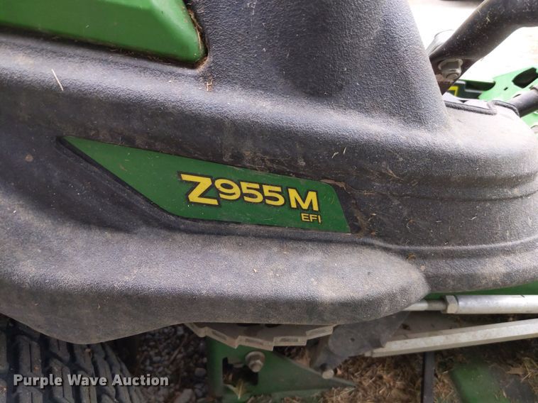 image for item LL9222 2017 John Deere Z955M EFI  ZTR lawn mower