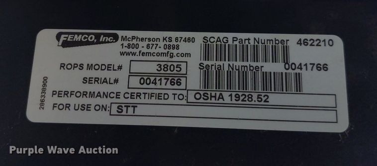 image for item LL9223 Scag Turf Tiger  ZTR lawn mower