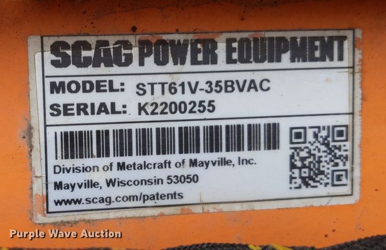 image for item LL9223 Scag Turf Tiger  ZTR lawn mower