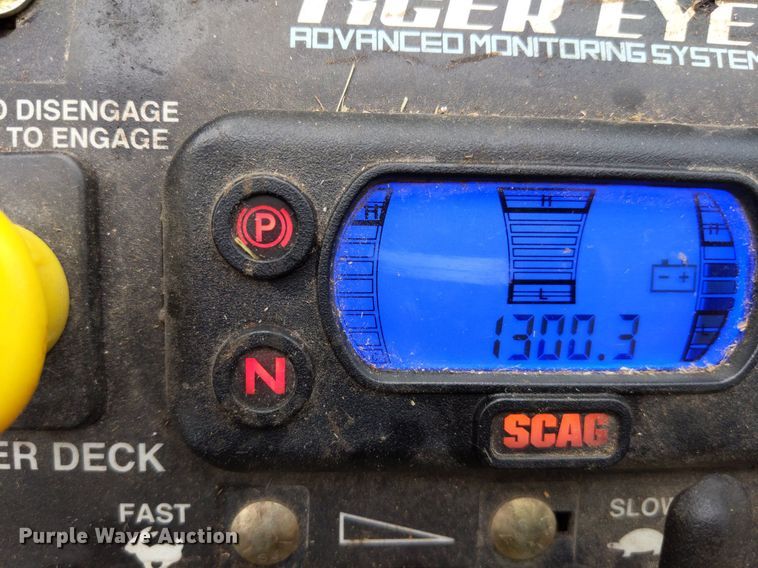 image for item LL9224 Scag Turf Tiger II  ZTR lawn mower