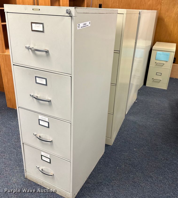 image for item LP9942 (6) file cabinets