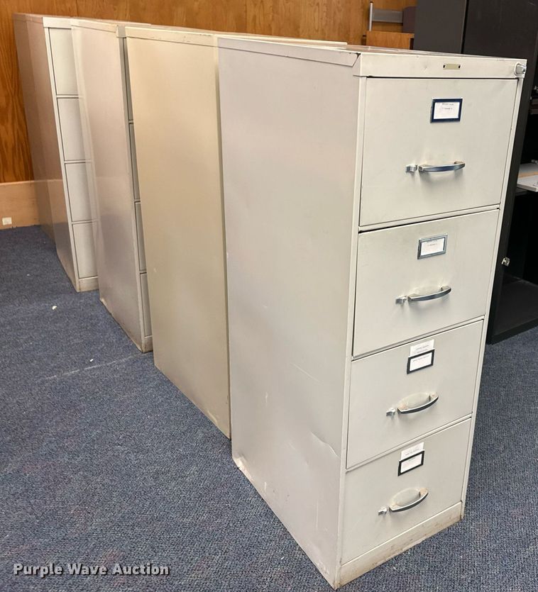 image for item LP9942 (6) file cabinets