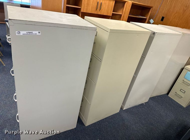 image for item LP9942 (6) file cabinets