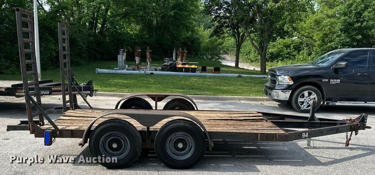 image for item LP9946 1986 JFW  utility trailer