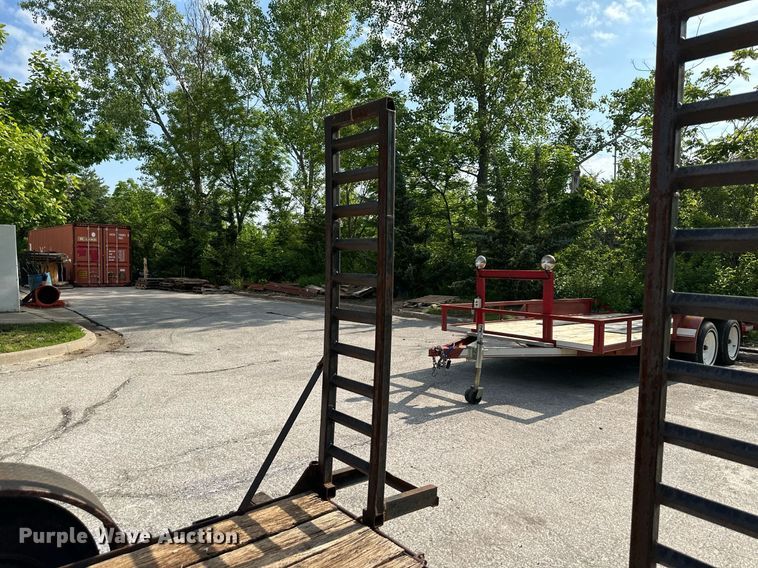 image for item LP9946 1986 JFW  utility trailer