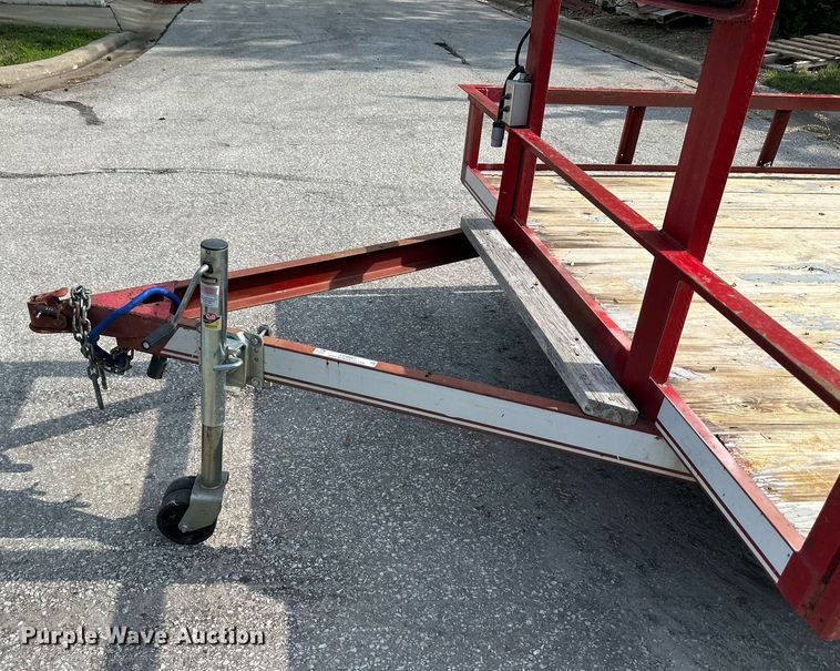 image for item LP9947 1999 Starlight  utility trailer