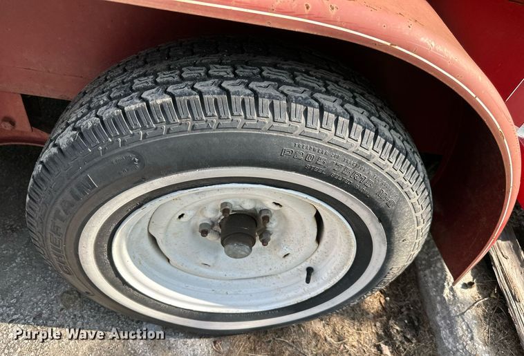 image for item LP9947 1999 Starlight  utility trailer