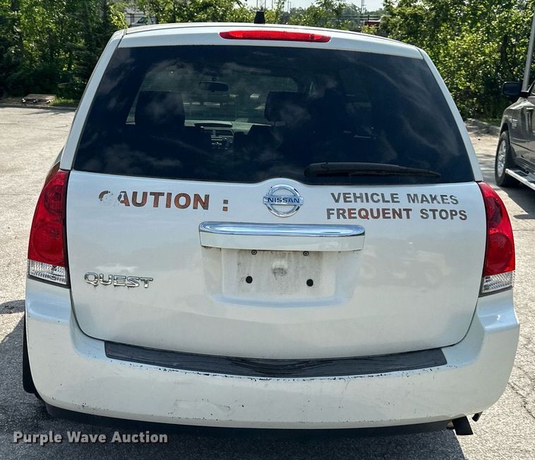 image for item LP9950 2008 Nissan Quest  van