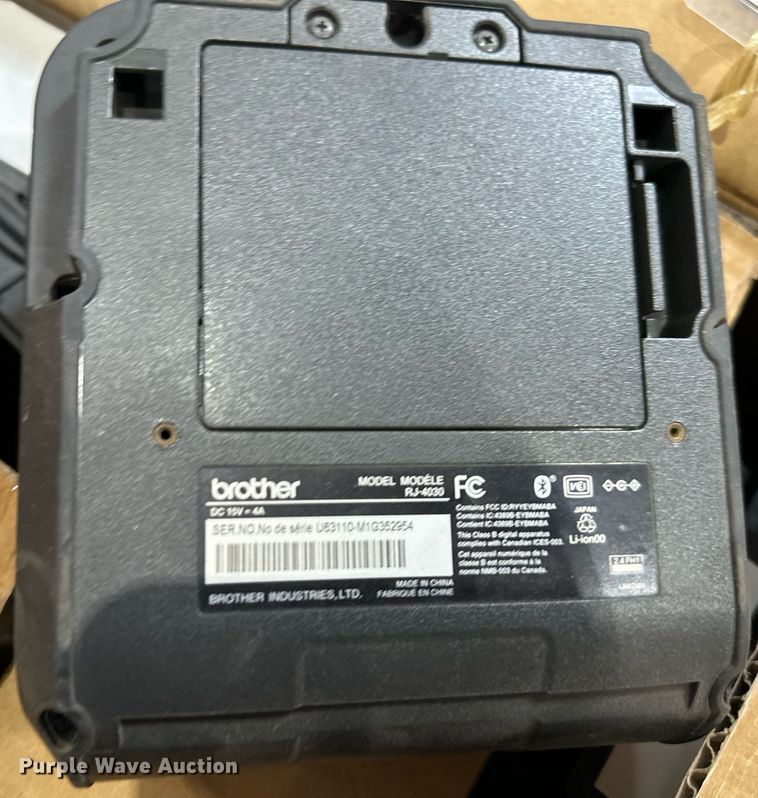 image for item LP9954 (11) Brothers RJ4030 receipt printers