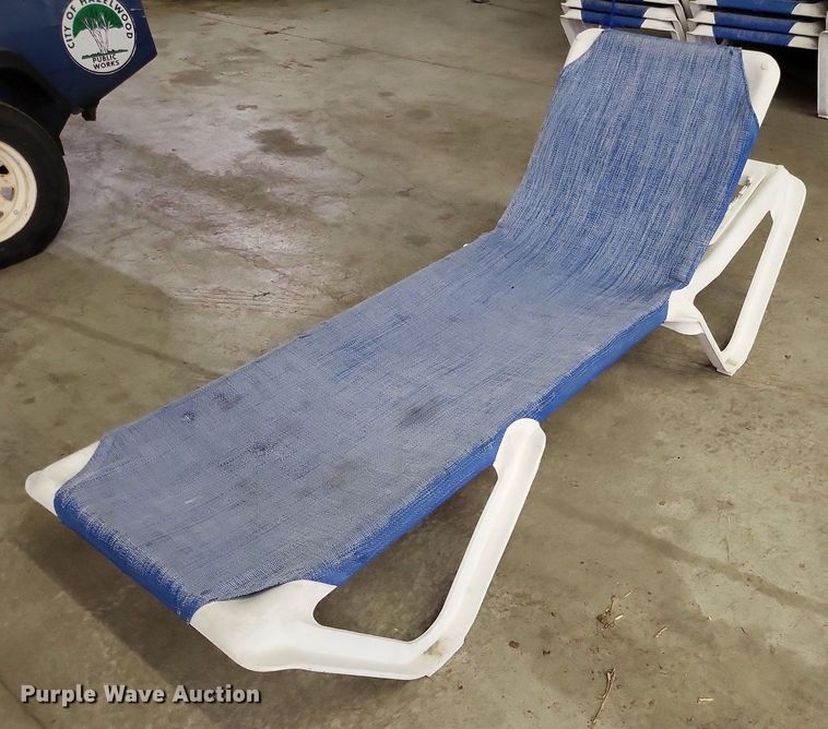 image for item LR9263 Approximately 120 pool lounge chairs