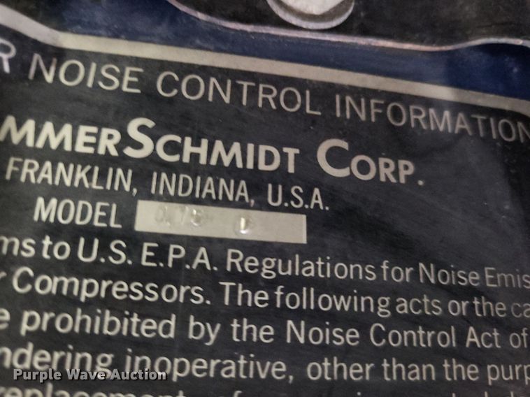 image for item LR9264 Grimmer Schmidt 175D  air compressor