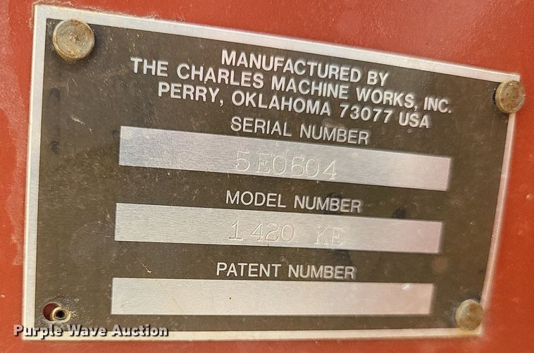 image for item LR9265 1988 Ditch Witch 1420  trencher