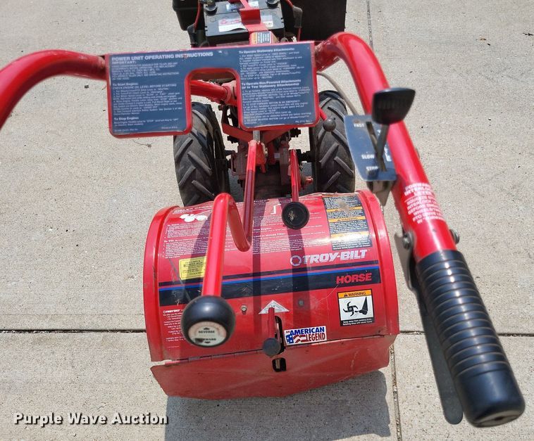 image for item LR9274 Troy-Bilt Horse  rear tine tiller