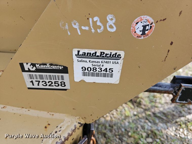 image for item LW9627 Land Pride RC6510  rotary mower