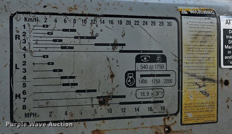 image for item LW9637 1994 Ford 4630  MFWD tractor