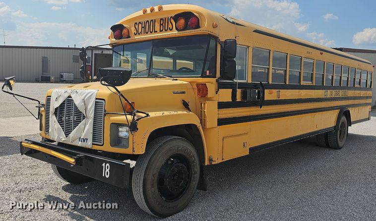 image for item LW9648 1999 Blue Bird  school bus