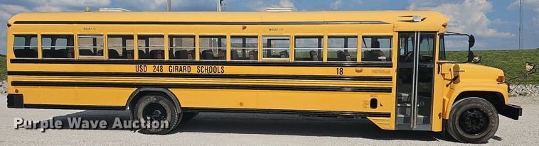 image for item LW9648 1999 Blue Bird  school bus