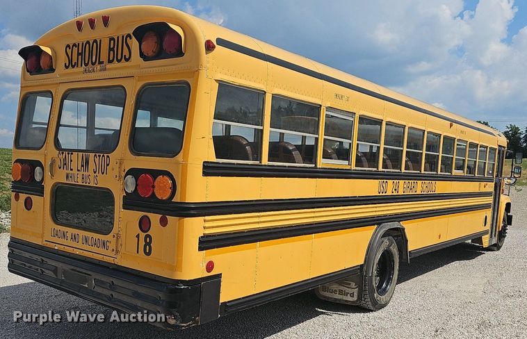 image for item LW9648 1999 Blue Bird  school bus