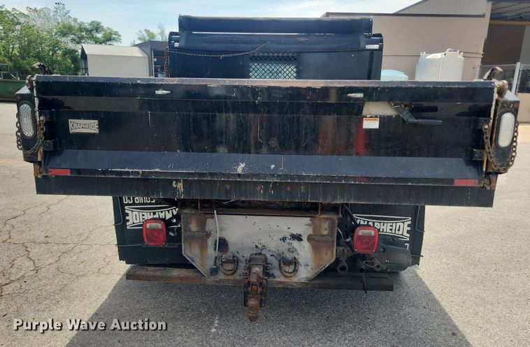 image for item LX9625 2012 Ford F550 Super Duty XL  dump flatbed truck