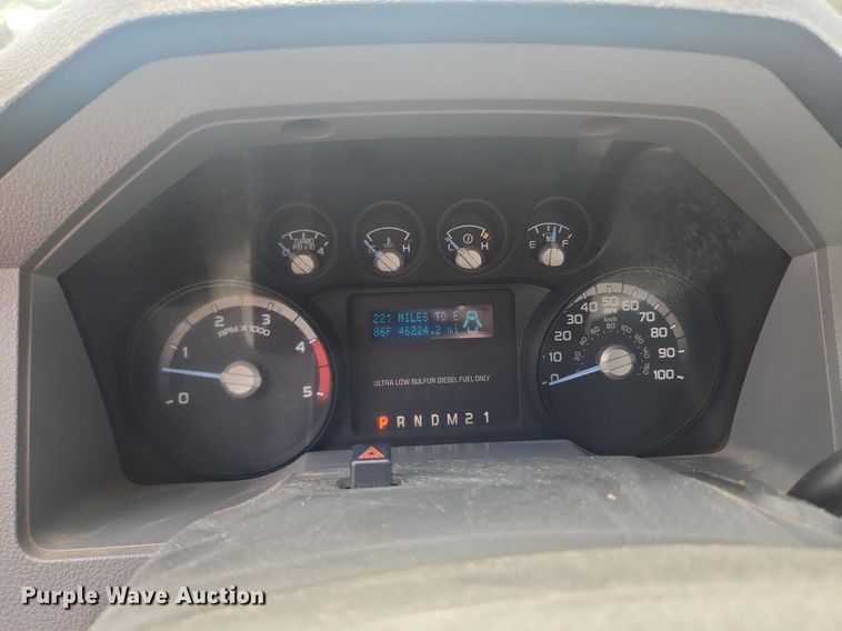 image for item LX9625 2012 Ford F550 Super Duty XL  dump flatbed truck