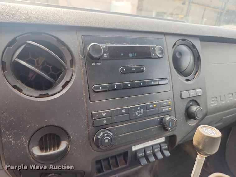 image for item LX9625 2012 Ford F550 Super Duty XL  dump flatbed truck