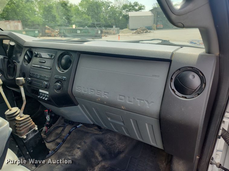 image for item LX9625 2012 Ford F550 Super Duty XL  dump flatbed truck