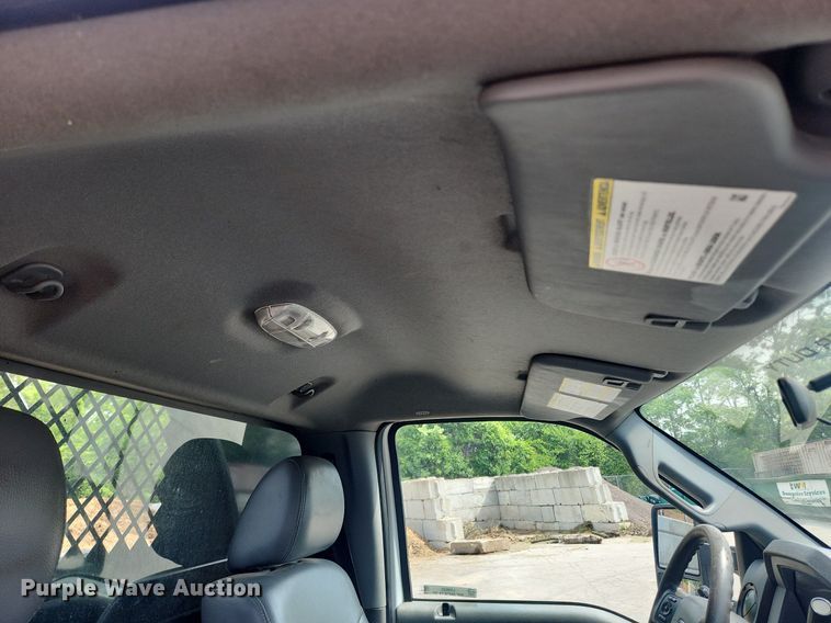 image for item LX9625 2012 Ford F550 Super Duty XL  dump flatbed truck