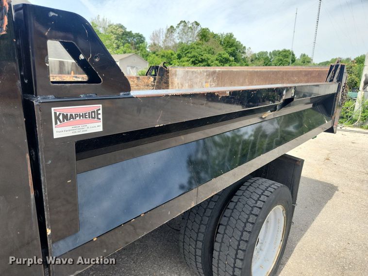 image for item LX9625 2012 Ford F550 Super Duty XL  dump flatbed truck