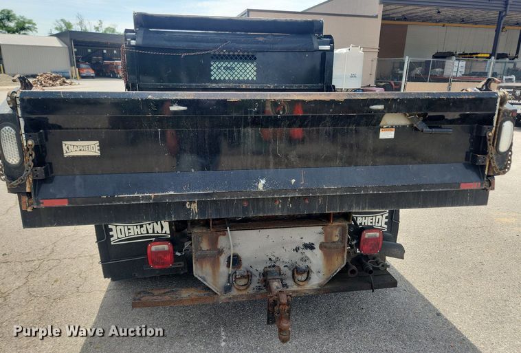 image for item LX9625 2012 Ford F550 Super Duty XL  dump flatbed truck