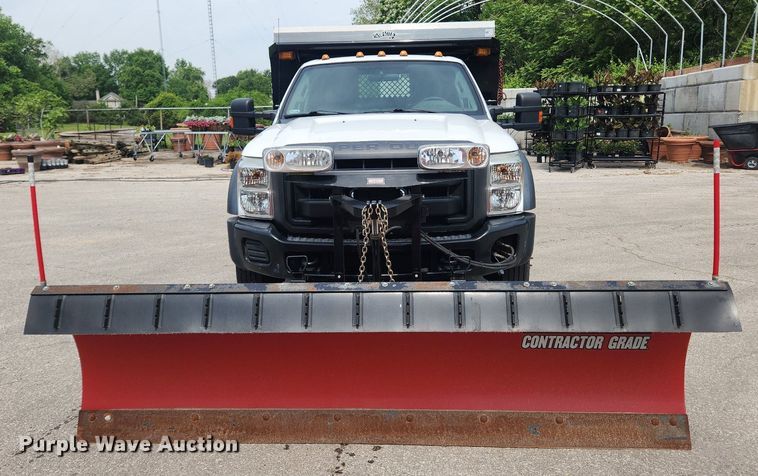 image for item LX9626 2012 Ford F550 Super Duty XL  dump flatbed truck