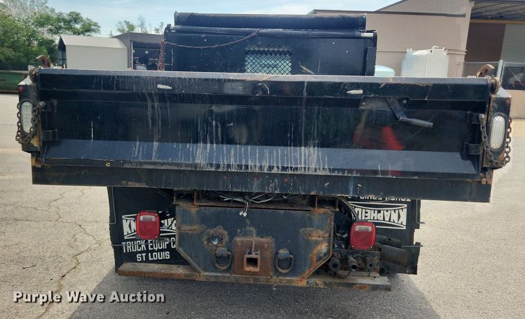 image for item LX9626 2012 Ford F550 Super Duty XL  dump flatbed truck