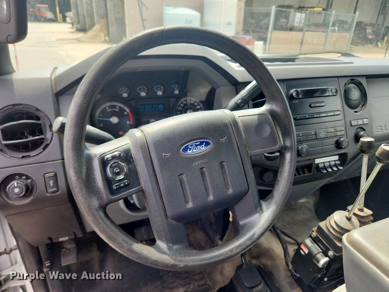 image for item LX9626 2012 Ford F550 Super Duty XL  dump flatbed truck