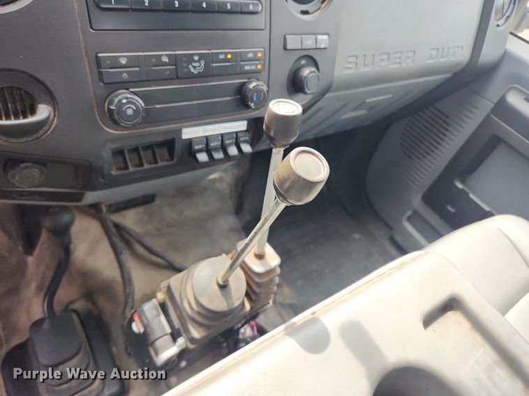 image for item LX9626 2012 Ford F550 Super Duty XL  dump flatbed truck