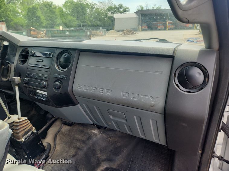 image for item LX9626 2012 Ford F550 Super Duty XL  dump flatbed truck