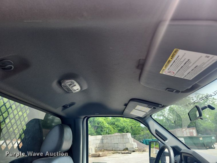 image for item LX9626 2012 Ford F550 Super Duty XL  dump flatbed truck