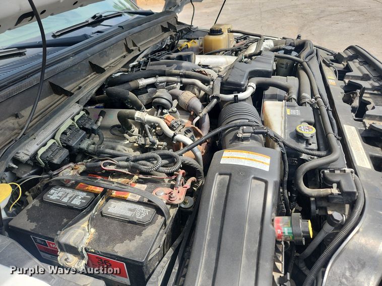 image for item LX9626 2012 Ford F550 Super Duty XL  dump flatbed truck