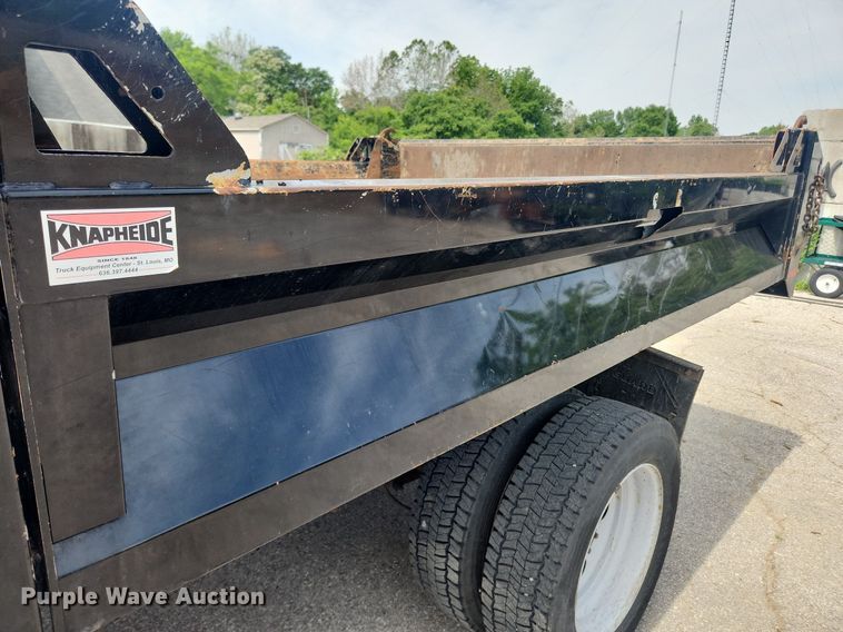 image for item LX9626 2012 Ford F550 Super Duty XL  dump flatbed truck