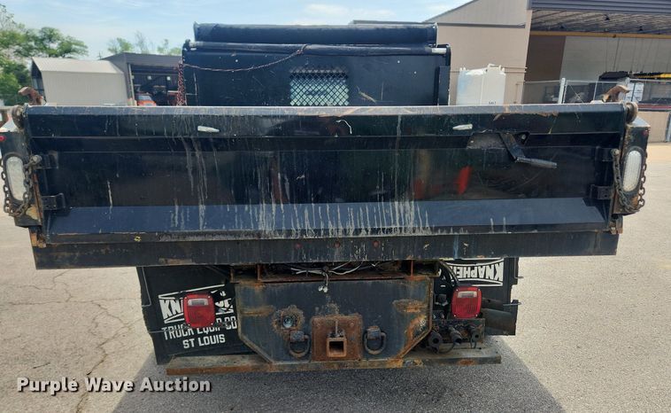 image for item LX9626 2012 Ford F550 Super Duty XL  dump flatbed truck