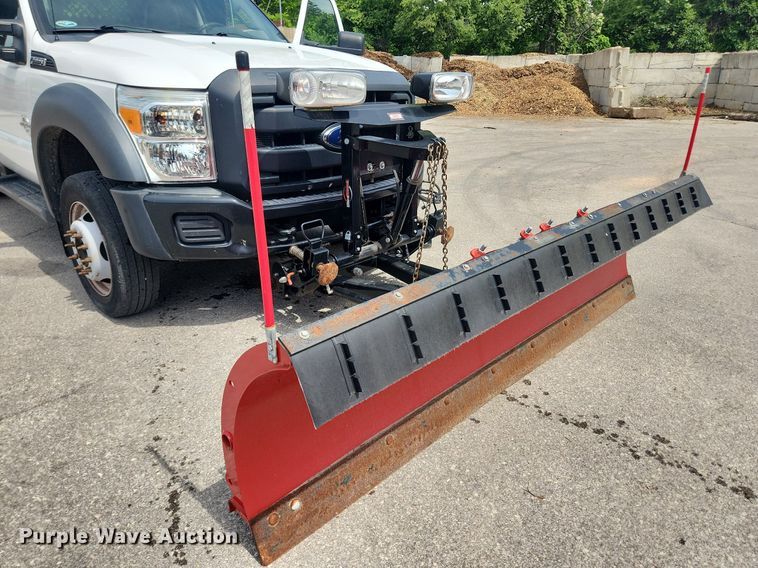 image for item LX9626 2012 Ford F550 Super Duty XL  dump flatbed truck