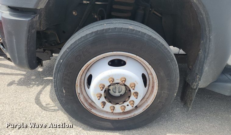 image for item LX9626 2012 Ford F550 Super Duty XL  dump flatbed truck