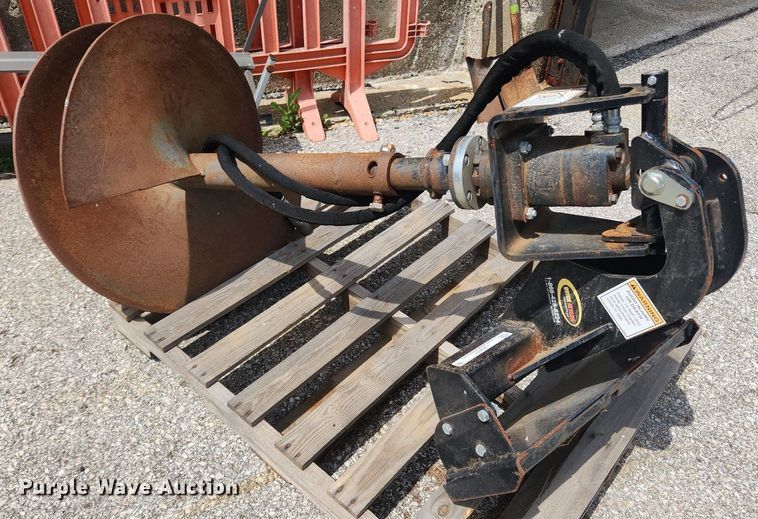 image for item LX9627 Quick Attach  compact utility loader auger