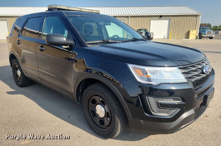 image for item LX9632 2018 Ford Explorer Police Interceptor  SUV