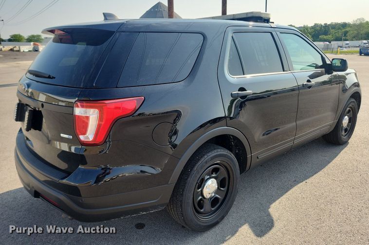 image for item LX9632 2018 Ford Explorer Police Interceptor  SUV